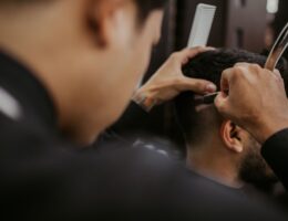 Selective Focus Photography of a Barber