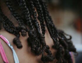 Close-Up Photo of a Person's Braided Hair