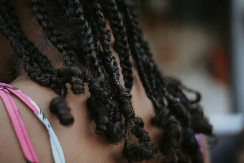 Close-Up Photo of a Person's Braided Hair