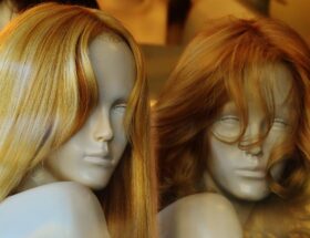 mannequins, wig, hair